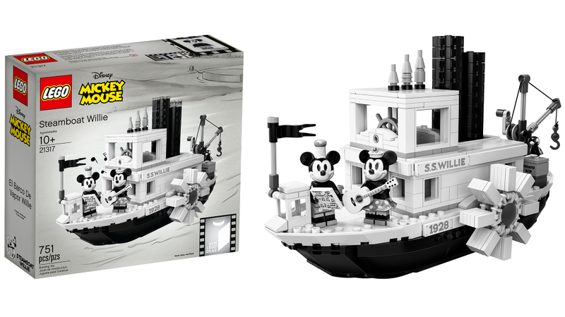 Illustration for article titled Set Sail For Lego Steamboat Willie and the Rest of This Week's Coolest Toys